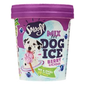 image of Smoofl Blueberry Mix For Dog Ice Cream