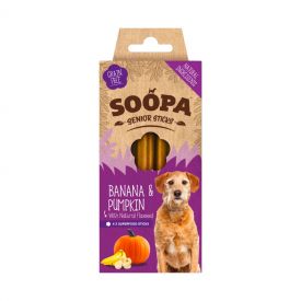 Soopa Senior Banana & Pumpkin Sticks 100g