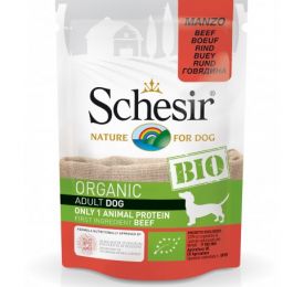 Schesir Bio Dog Pouch Adult Beef