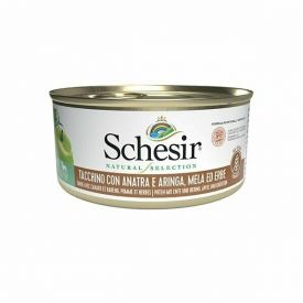 Schesir Natural Selection Adult Small And Toy Turkey With Duck And Herring Apple And Herbs
