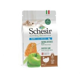 Schesir Natural Selection For Puppy Dogs With Turkey 