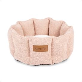 Scruffs Boucle Blush Pink Cat