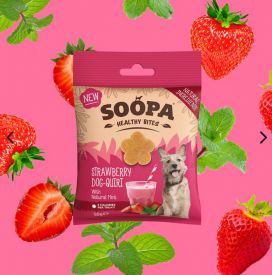 Soopa Strawberry Dog-Quiri Healthy Bites