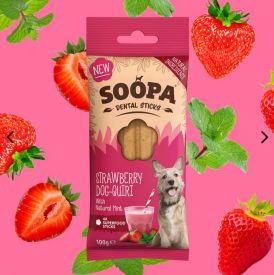 Soopa Strawberry Dog-Quiri Sticks