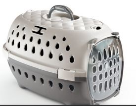 Stefanplast Travel Chic Light Grey Pet Carrier