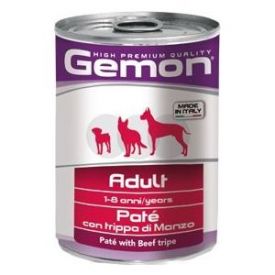 image of Gemon Dog Pate Adult With Beef Tripe 
