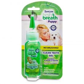 image of Tropiclean Fresh Breath Puppy - Clean Teeth Gel