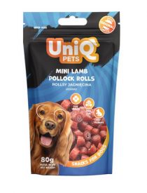 Uniq Pets Dog Snacks Mini Lamb And Pollock Rolls 