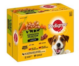 Pedigree Pouches In Sauce Mix Selection