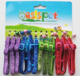 Glitter Cat Collar Assorted Colours