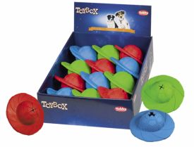 Snack-disc Rubber Toy