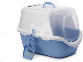 Stefanplast-cat Litter Pan Cathy Easy Clean Blue 56 X 40 X 40 Cm