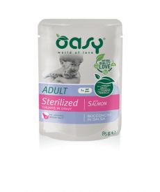 Oasy Adult Sterilised Cat With Salmon