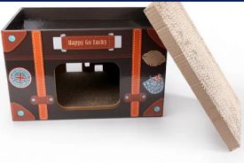 Vintage - Happy Go Lucky Scratcher