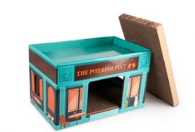 Vintage-The Purring Pint Scratcher