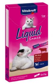 Vitakraft Cat Liquid-Snack With Beef