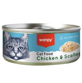 Wanpy Chicken & Scallop Cat Food