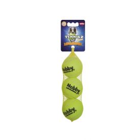 image of Nobby Tennis Ball With Squeeker M 65 Cm Net Of 3 Pcs