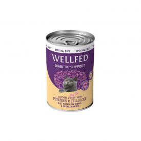 Wellfed Diabetic Support Chicken And Beef Pate With Potatoes