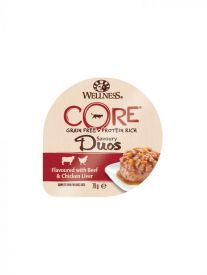 Wellness Core Savoury Duos Flavoured With Beef And Chicken Liver For Cat