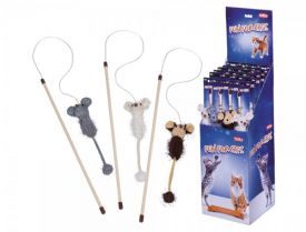 Nobby Plush Mouse With Rattle