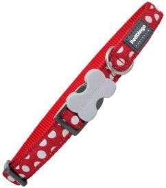 Red Dingo Adjustable Collar 60cm 40 X 25mm