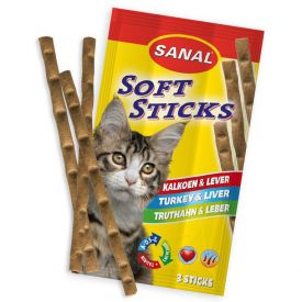 Sanal Cat Soft Sticks Turkey & Liver