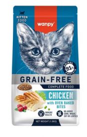 Wanpy Grain Free Chicken Dry Kitten Food