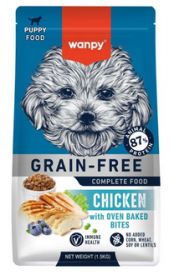 Wanpy Grain Free Chicken Dry Puppy Food