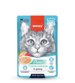 Wanpy Stew Tuna And Chicken In Gravy For Cats