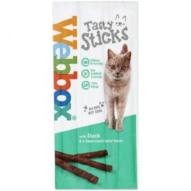 Webbox Cats Tasty Sticks Duck