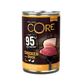 Wellness Core Dog Adult Wet Food Duo Protein Chicken  Duck