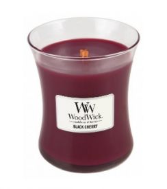Woodwick Black Cherry Hourglass Scented Candle