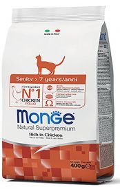 Monge Cat Senior +7 Years Chicken 400g