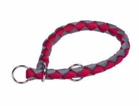 Nobby Choker Corda Red And Grey