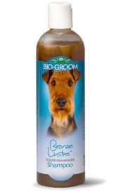 Bio Groom Shampoo For Dogs Bronze Lustre Colour Enhancer 355ml
