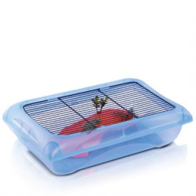 Imac Aquarium With Wire Cover For Turtle Ninfea 45.5X31X13.5Cm