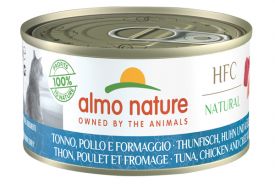 image of Almo Nature - Hfc Natural Tuna, Chicken & Cheese 