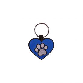 Key Ring Blue Heart