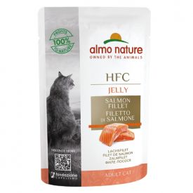 Almo Nature Hfc Salmon Fillet In Jelly For Adult Cats