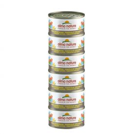 Almo Nature Hfc Natural Mega Tuna With Whitebait 5+1 Free Multi Pack