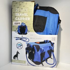 M-pets Remix Travel Carrier 2 In 1 Blue
