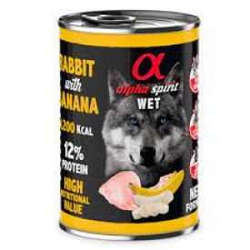 Alpha Spirit Wet Food Rabbit & Banana