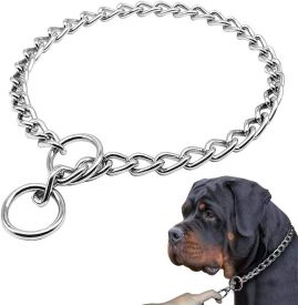 Hamilton Heavy Choke Chain Dog Collar 30-inch