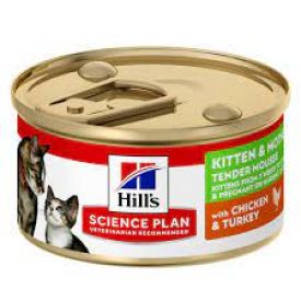 Hills Kitten & Mother Chicken & Turkey Mousse