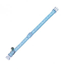 Nobby Cat Collar Heart Light Blue