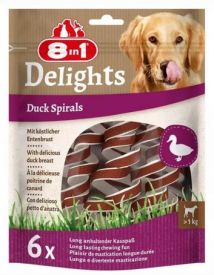 8in1 Delights Duck Spirals