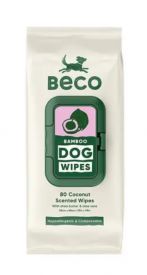 Beco Pets - Bamboo Coconut Wipes 80pcs