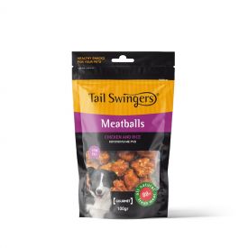 Tail Swingers Meatballs Chicken  Rice