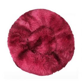 Pet Interest Snuggly Pet Bed Red